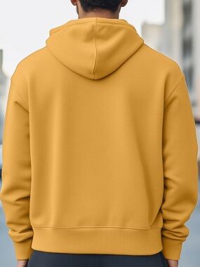 VINEYARD CREW BOSTON Men's Mustard Yellow Hoodie Sweatshirt! XL